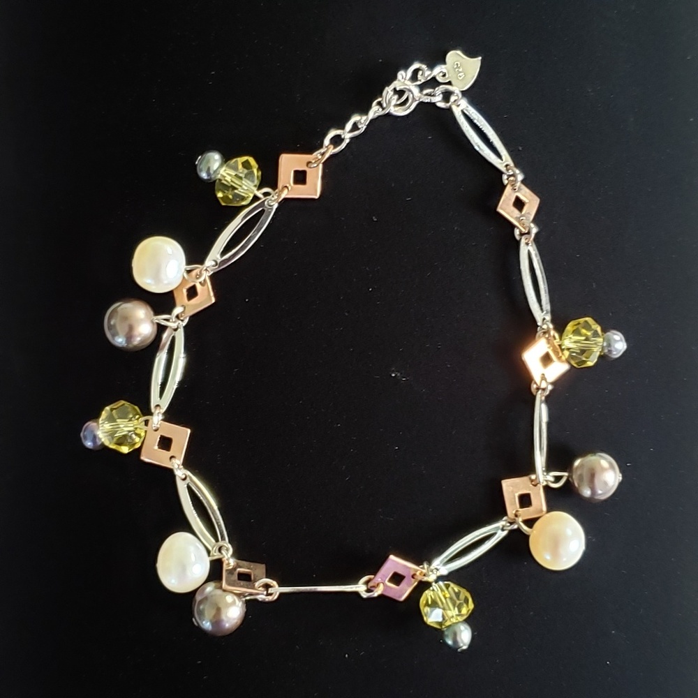Fashion Bracelet - NWOT - .925 SS Adjustable